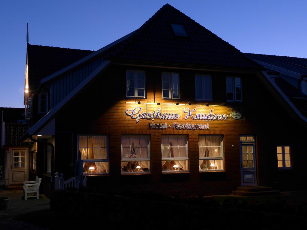 Gasthaus Knudsen Utersum Esterno foto
